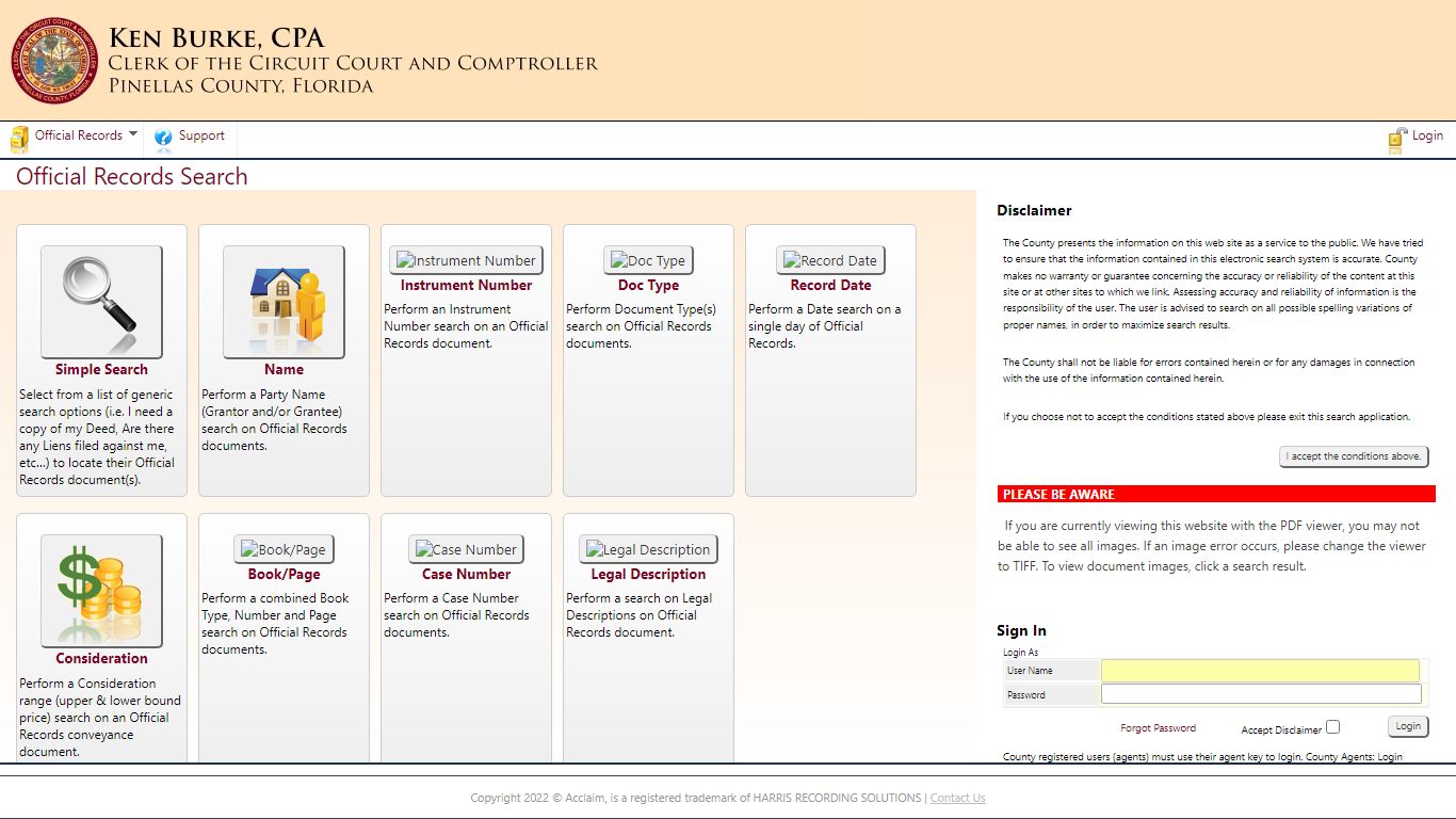 Pinellas County Public Records